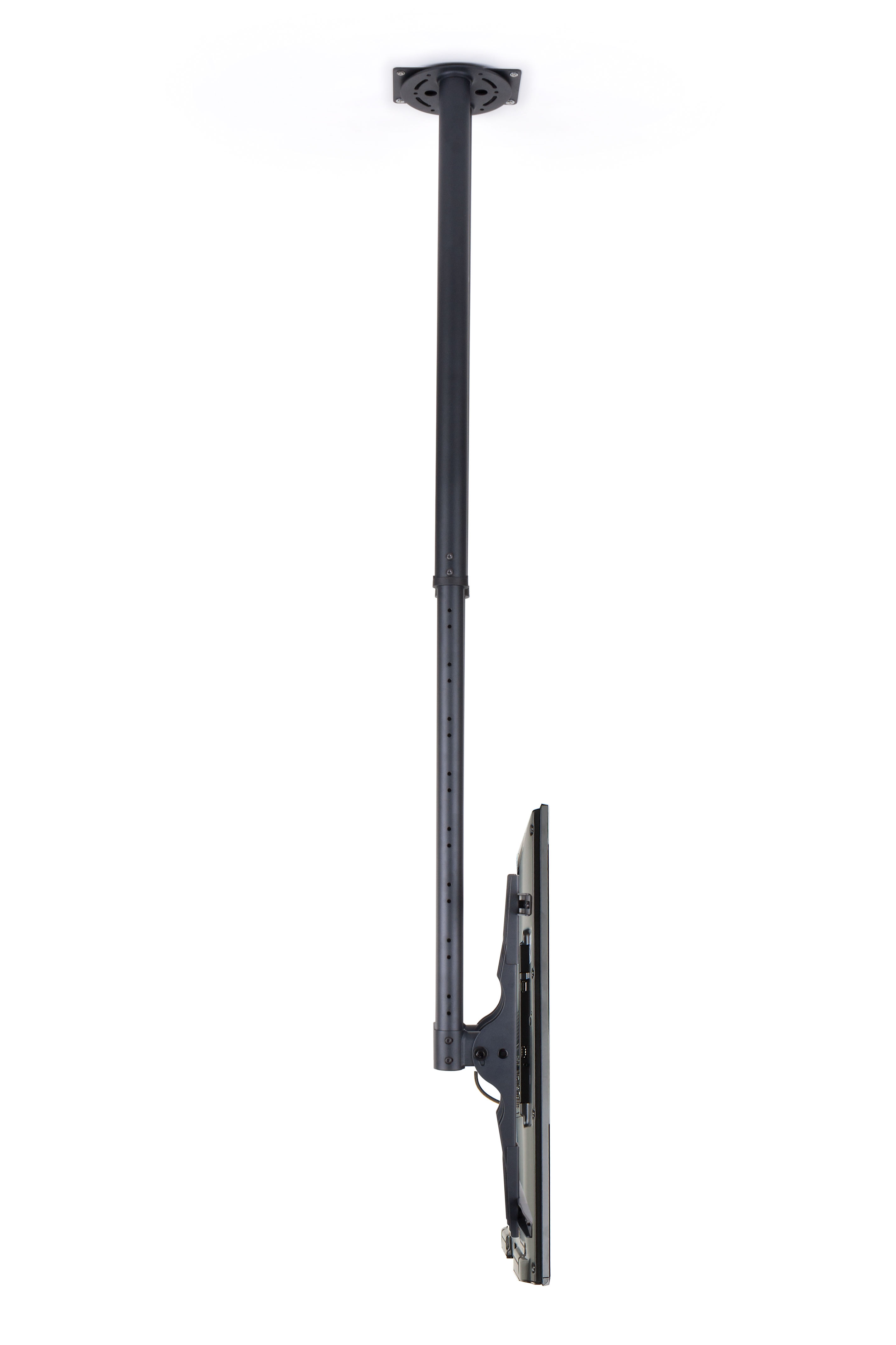 Window TV Ceiling Mount has Multiple Height Settings | Displays2Go