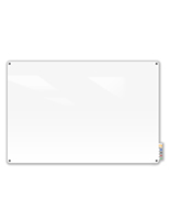 Magnetic Glass Dry-Erase Board - Wall Mounting