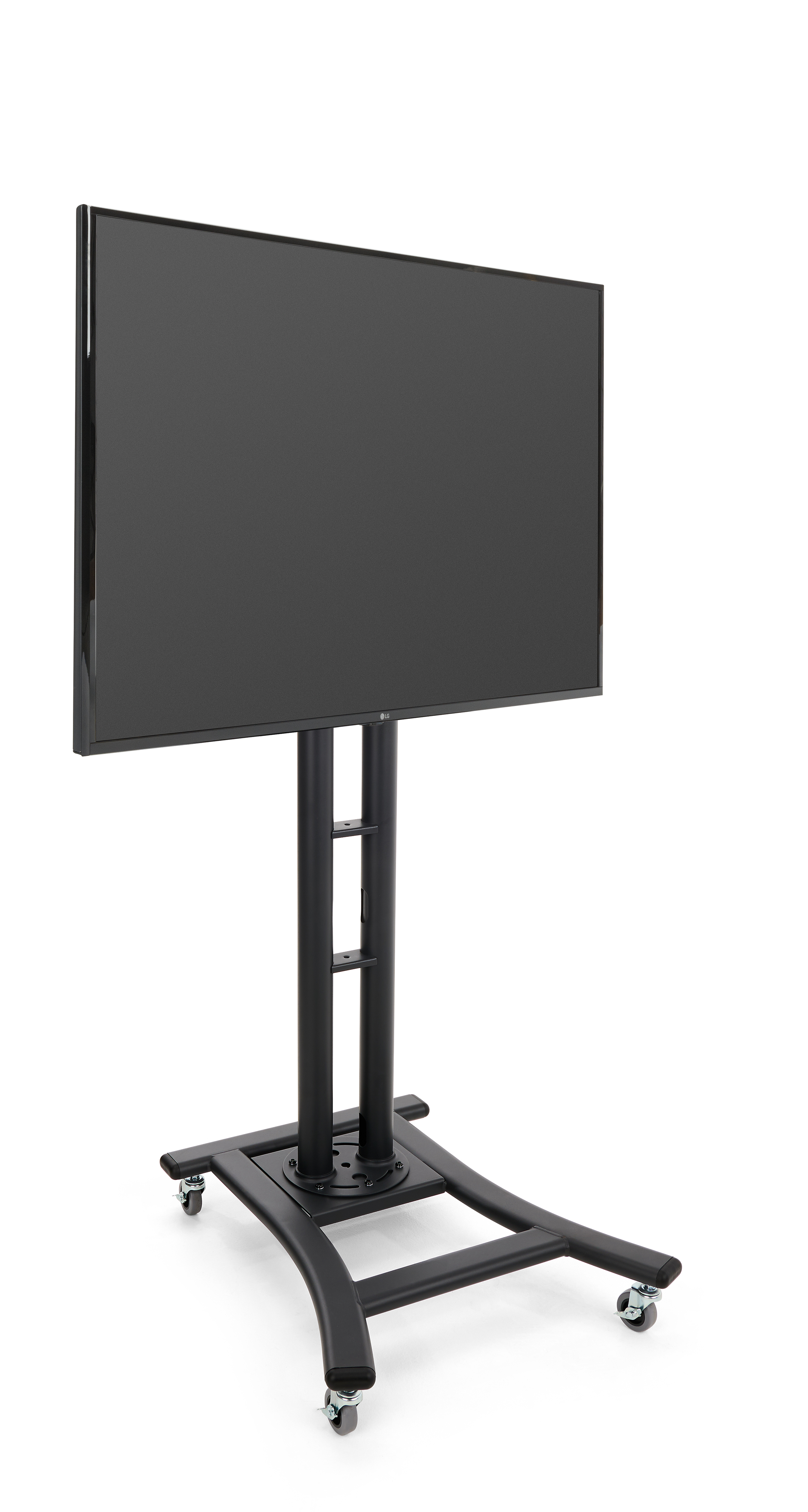 V7 TVCART2 - cart - for LCD display - matte black