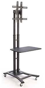 TV Trolley on Wheels w/ 28" Shelf