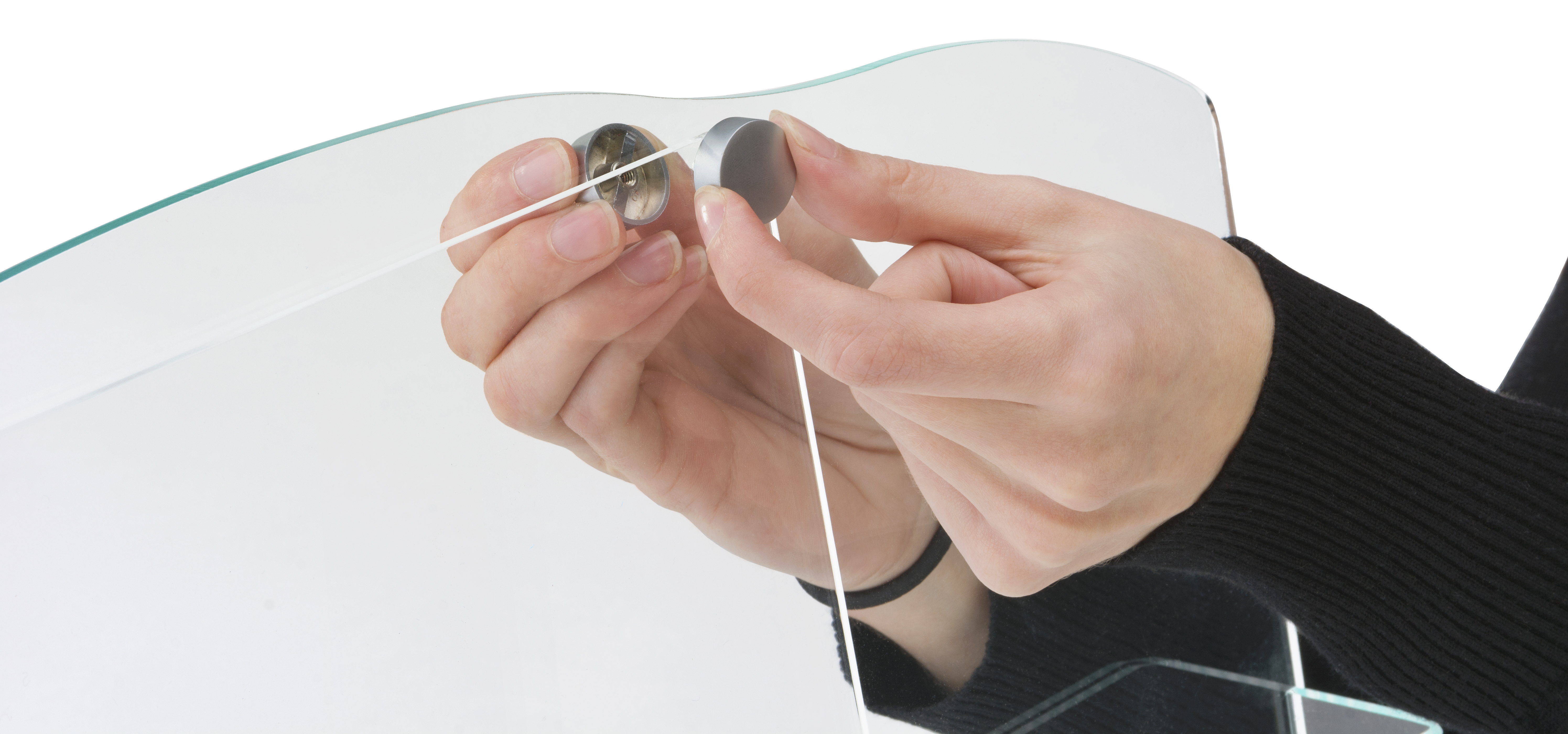 Screw Displays Brochure Displays with Sign Frame & Decorative Screw Caps | Displays2Go