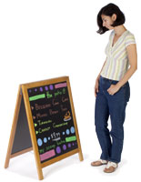 Chalkboard Menu Boards | Write-On Signs for Coffee Shops and Pubs ...