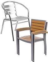 Metal Cafe Chairs