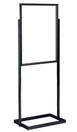 Black 22x28 Top Loading Poster Stand