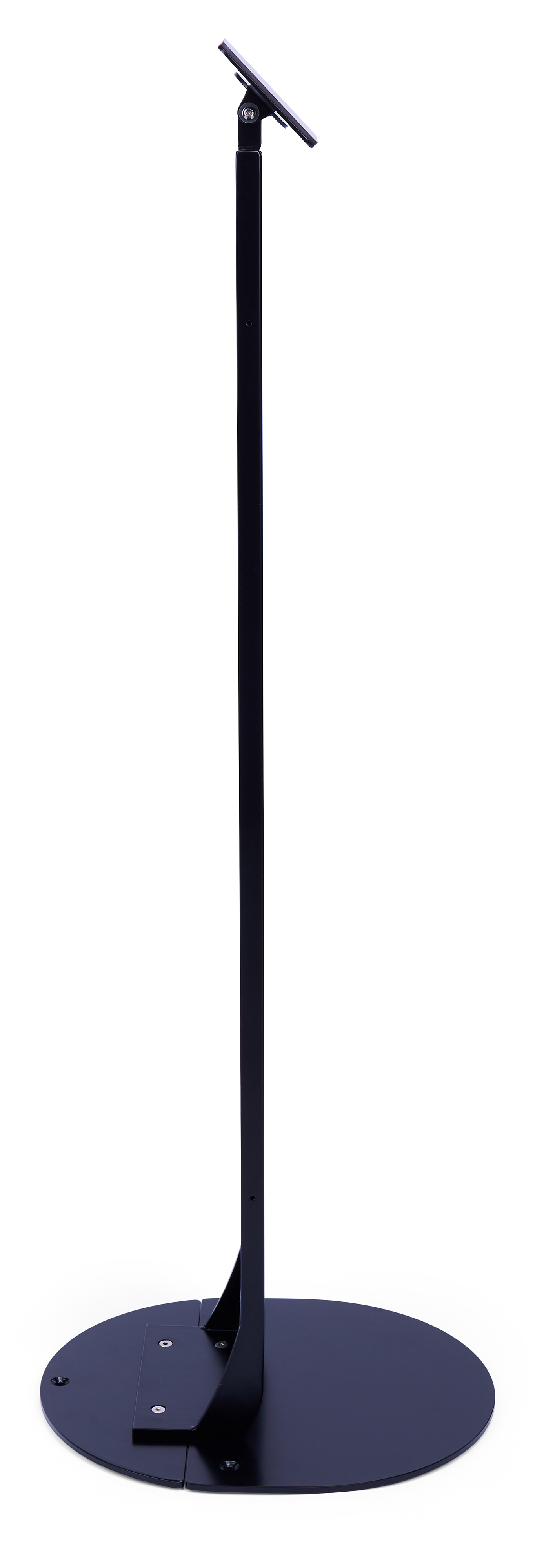 Magnetic Tablet Floor Stand w/ Cable Lock, Universal Compatibility – Black or Silver - Image 5
