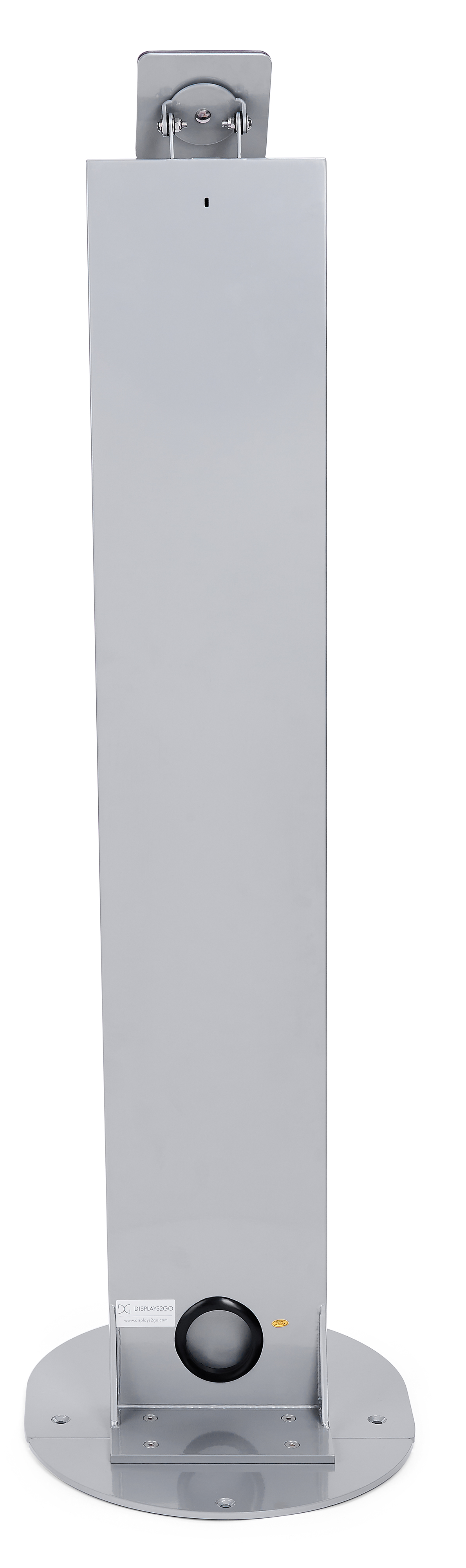 Magnetic Tablet Floor Stand w/ Cable Lock, Universal Compatibility – Black or Silver - Image 4