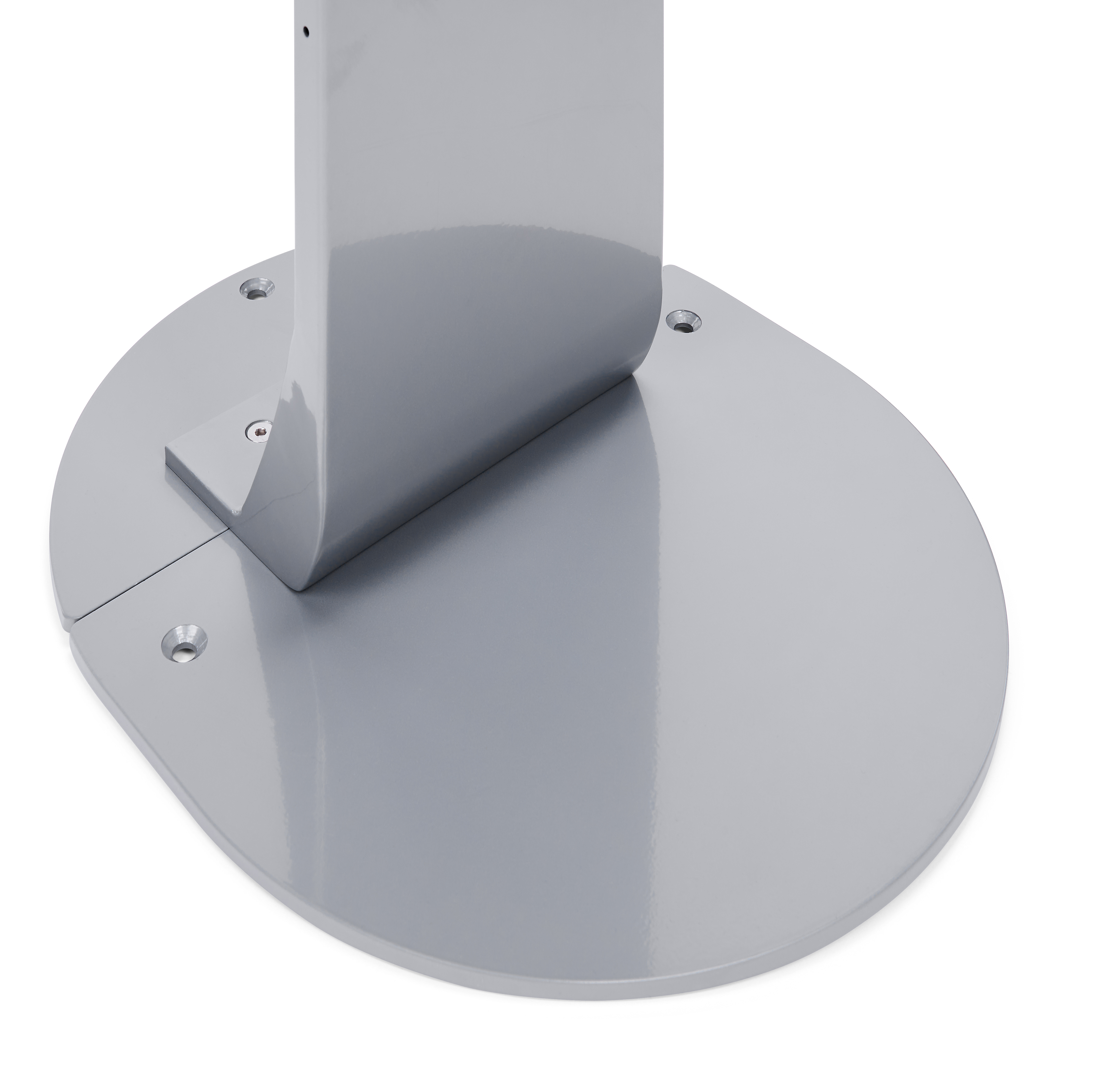 Magnetic Tablet Floor Stand w/ Cable Lock, Universal Compatibility – Black or Silver - Image 7