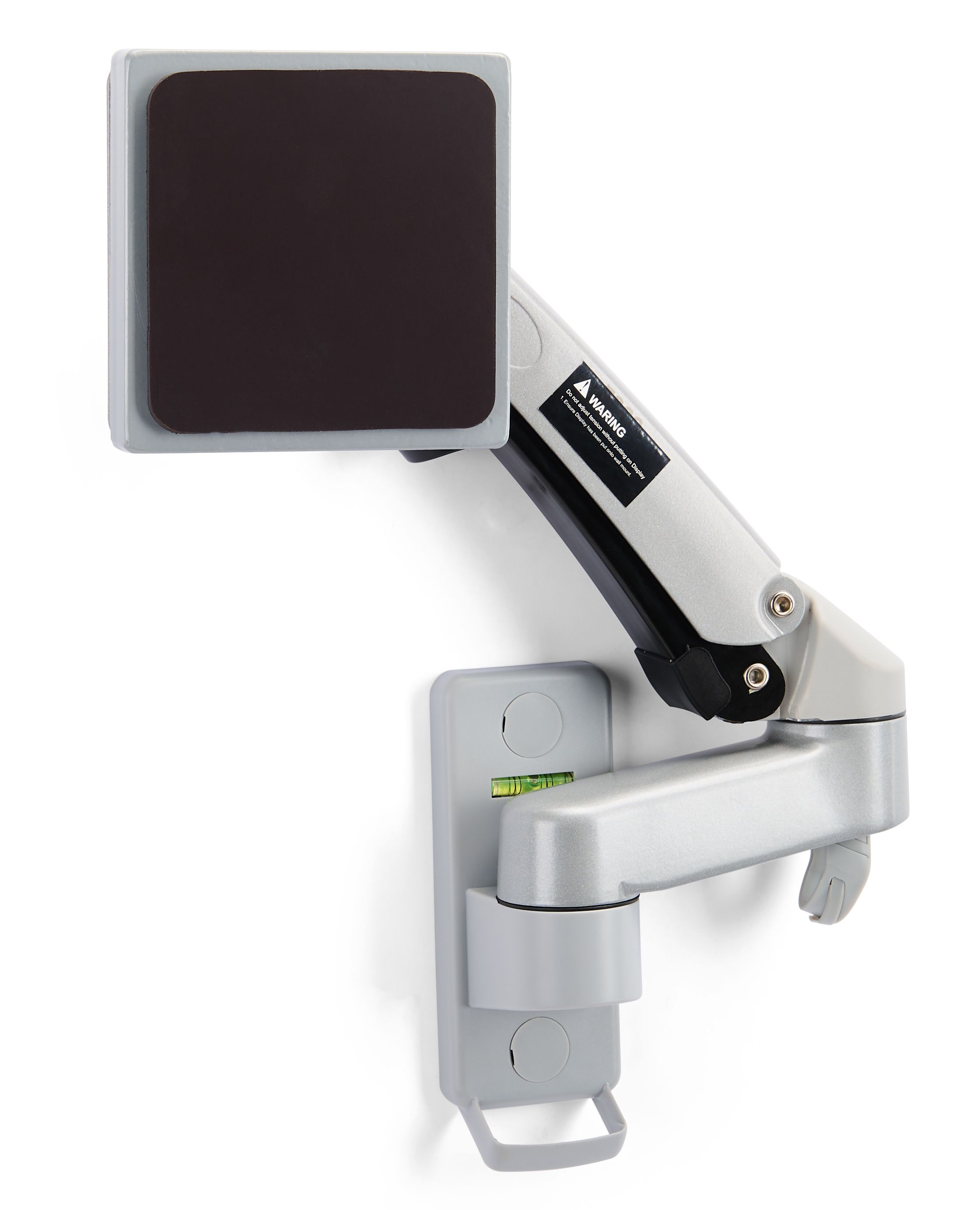 Magnetic Tablet Wall Mount with Cable Lock, Universal Compatibility – Black or Silver - Image 3