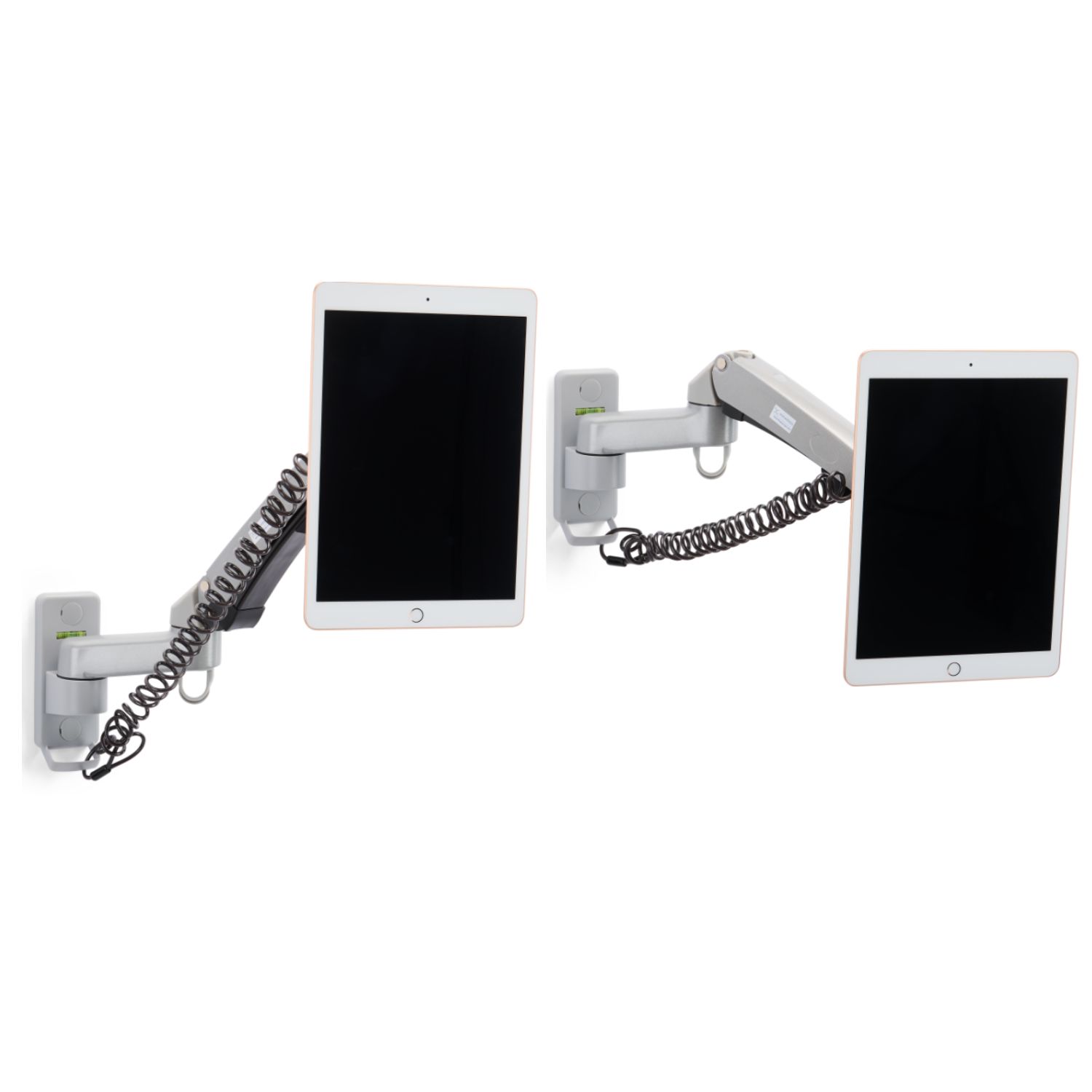 Magnetic Tablet Wall Mount with Cable Lock, Universal Compatibility – Black or Silver - Image 7