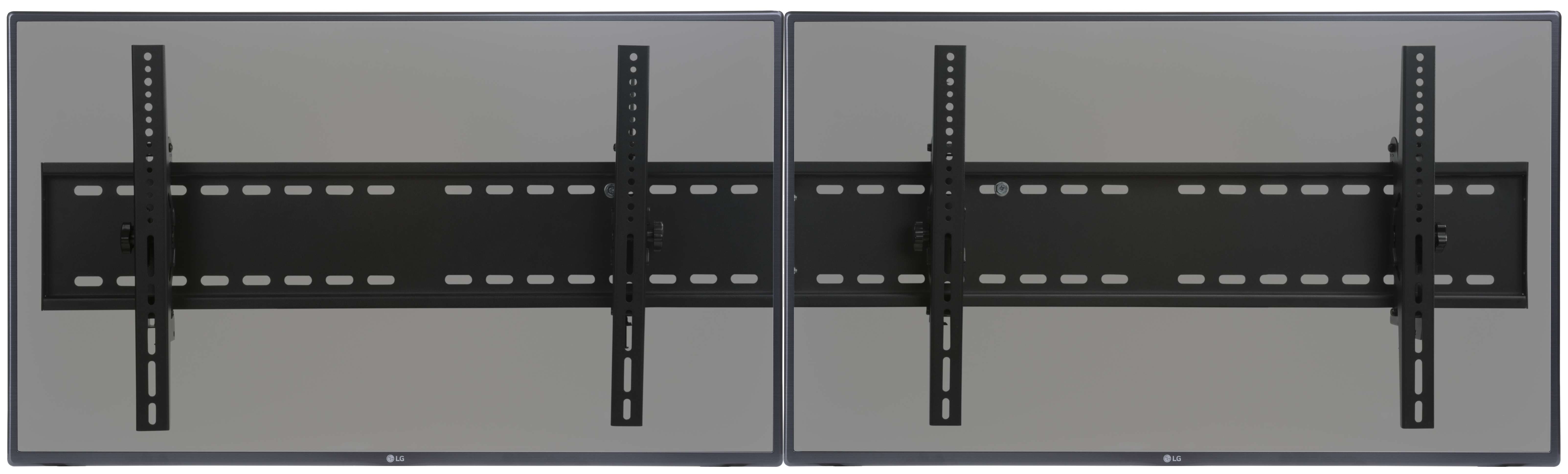2-TV Wall Bracket | 10° - 15° Tilt | Displays2Go
