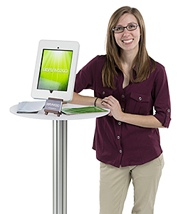 Trade Show Stand with iPad Enclosure