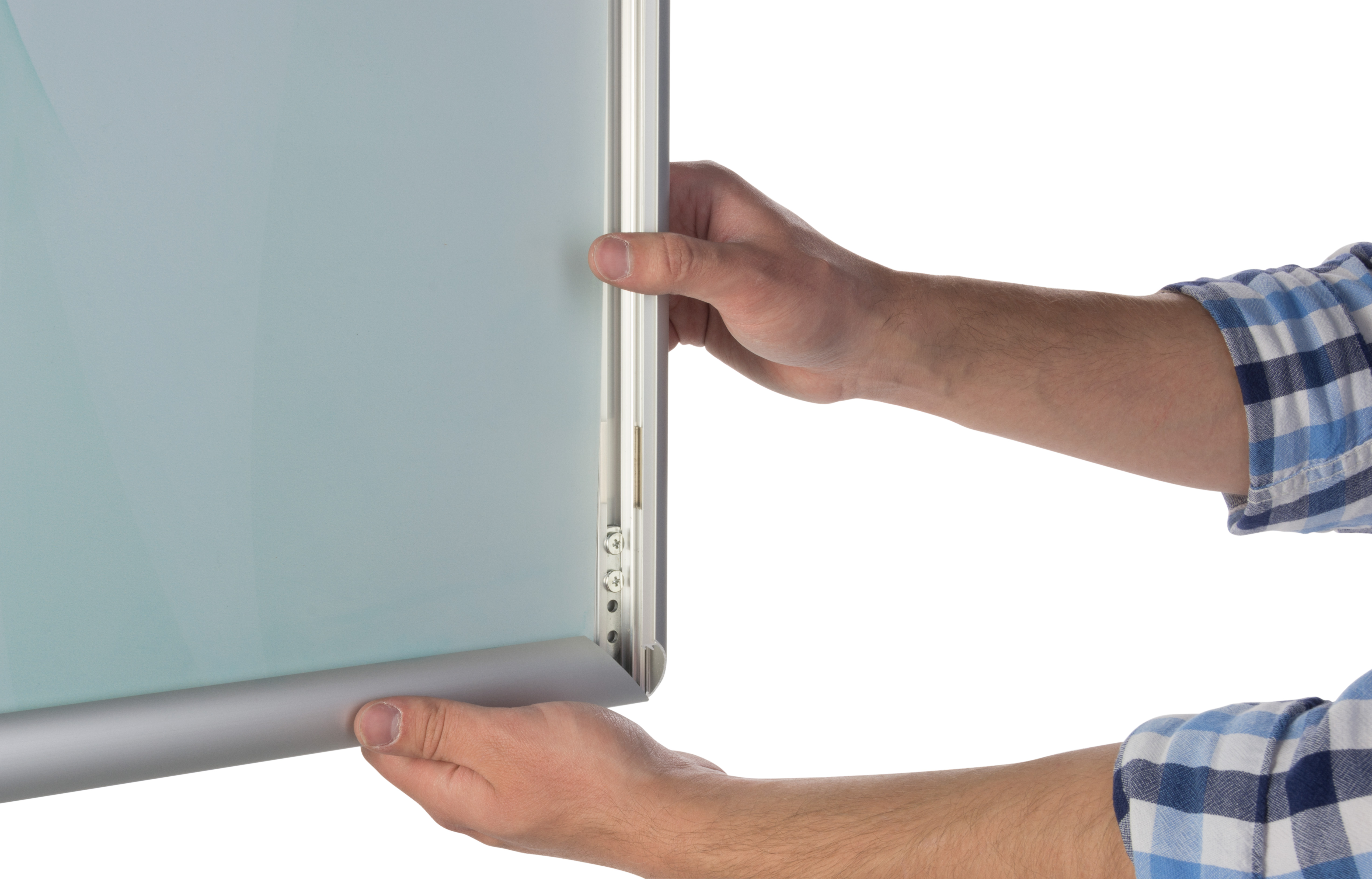 22x28 Snap Open Display Stand | Single Sided View | Displays2Go