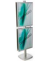 22x28 Snap Frame Stand on 6'h Pole