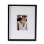 The wood art & picture holder with mat is ideal for a home gallery.
