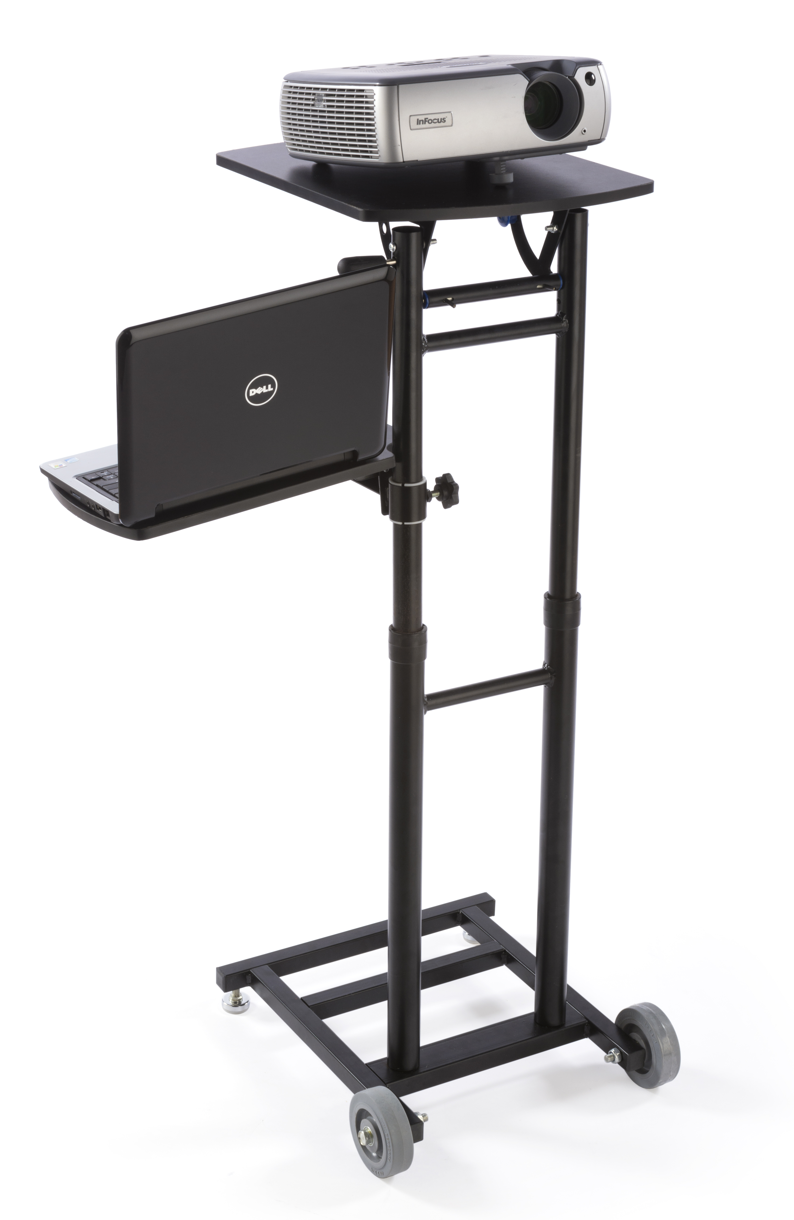 Adjustable Projector Stand | 2 Adjustable, Tilting, & Swinging Sh ...