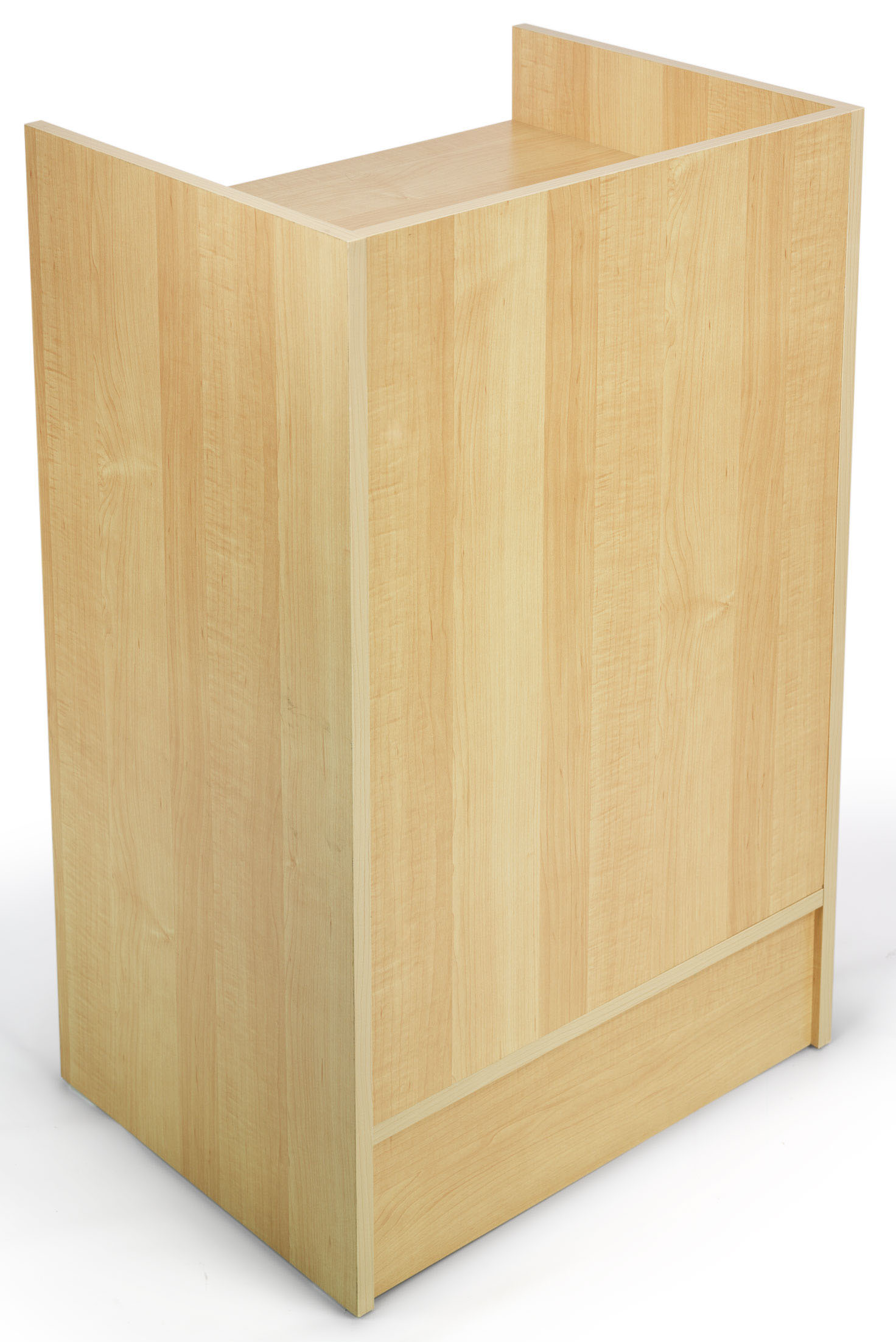Maple Finished Wrap Counter - 2' Width | Displays2Go