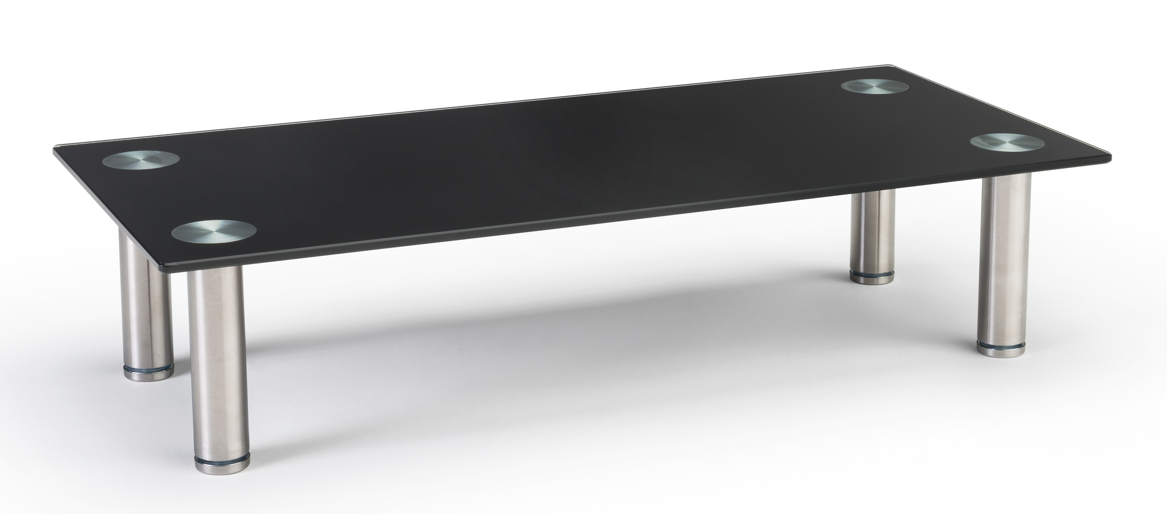Black Glass Desk Riser | 19
