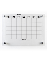 Whiteboard monthly planner scheduling tool