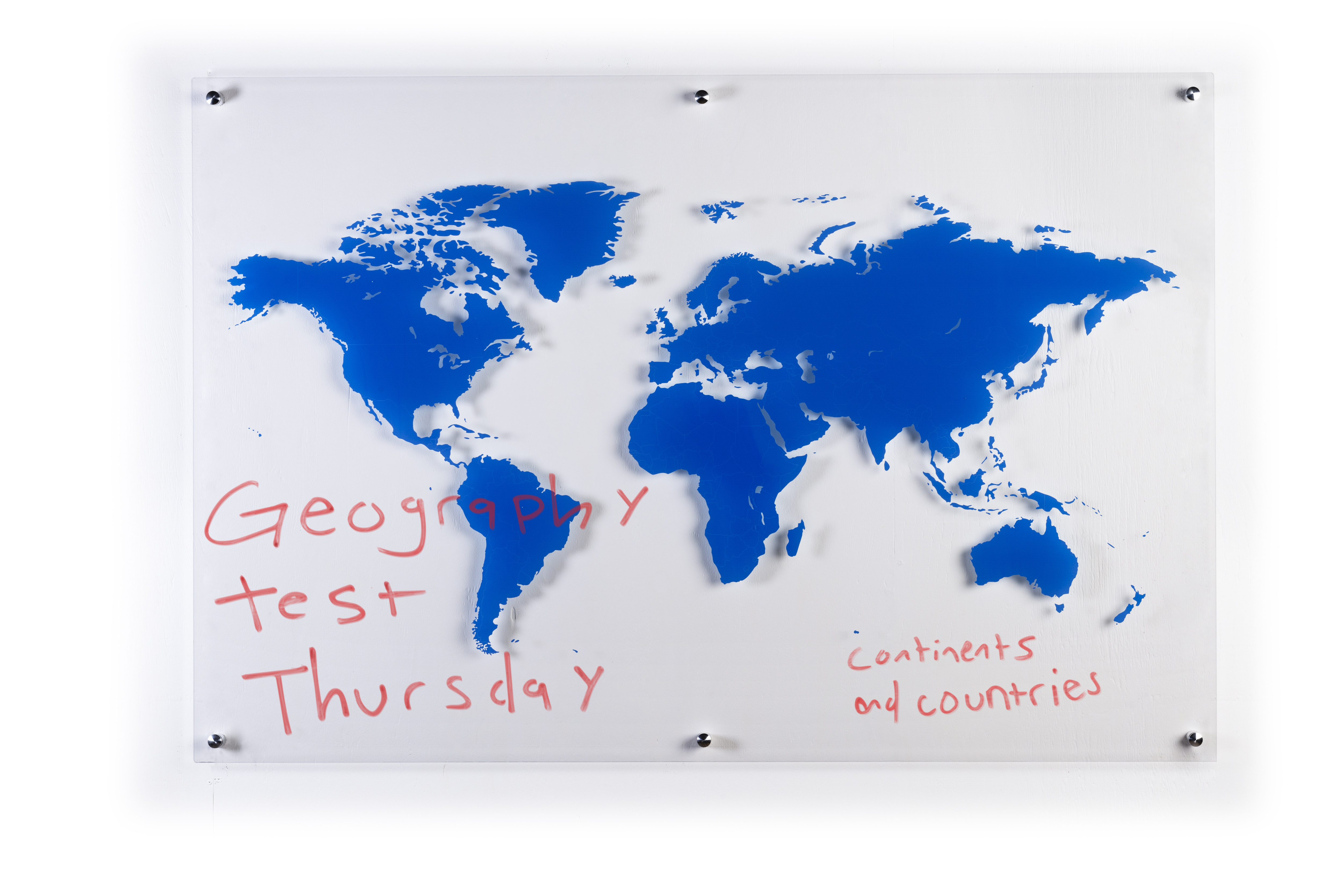 Write-On Board, Wall Mount, Dry Erase, Custom Printing, Acrylic - Multiple Sizes - Image 5