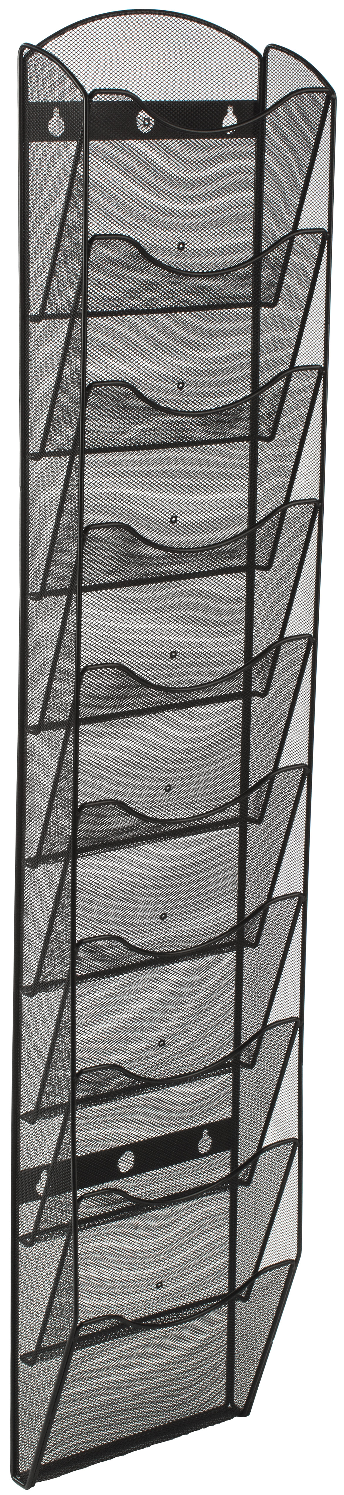 Multi Drawer Magazine Rack Mesh Wall Magazine Rack | Single & Multi-Tiered Pockets | Displays2Go