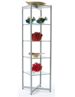 Tempered Glass Tower Shelves