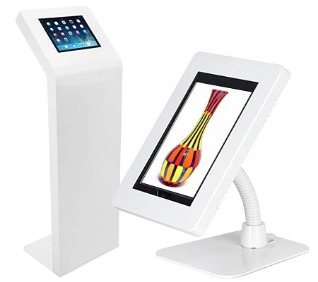 Museum tablet stands