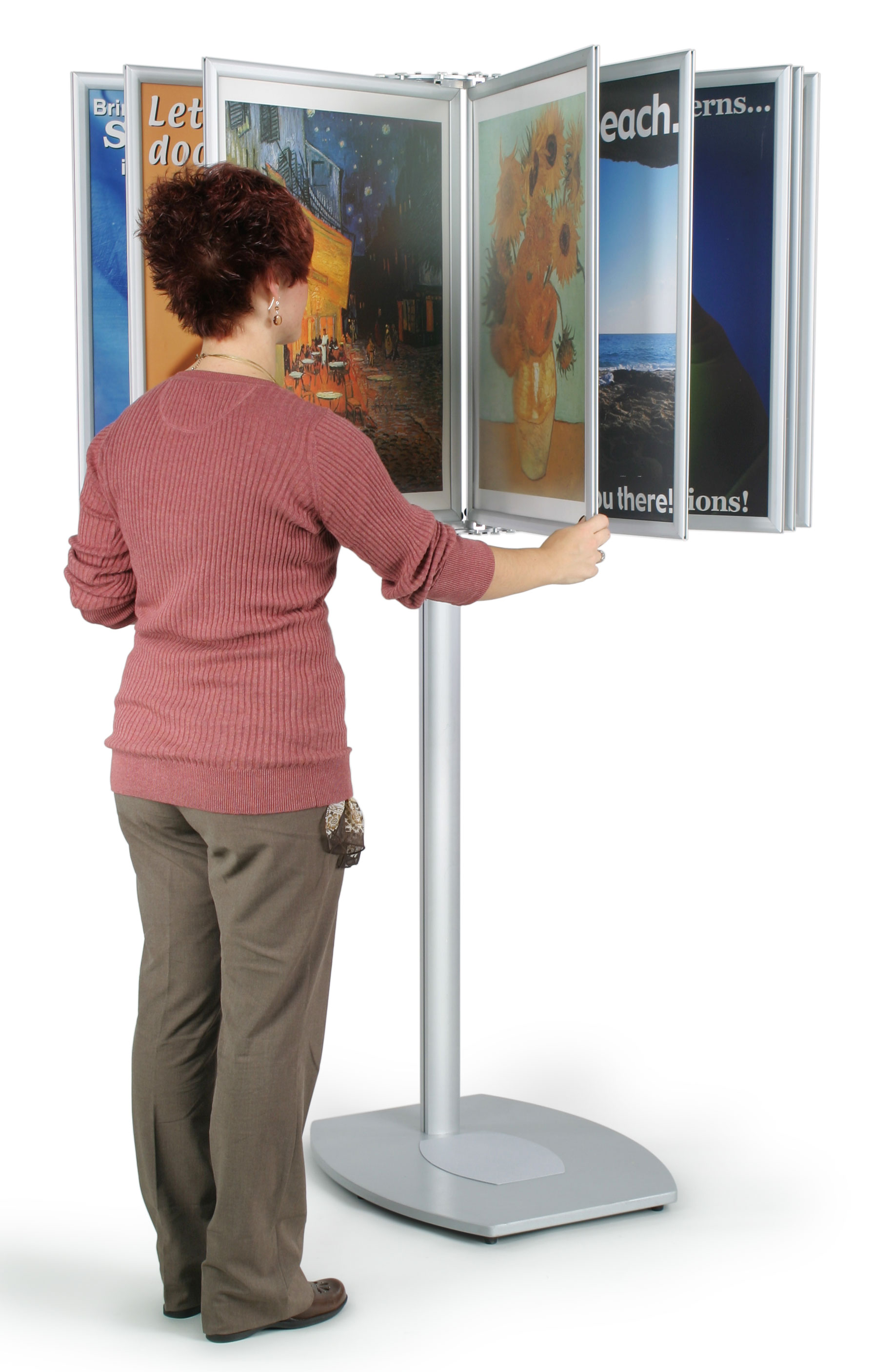 Our multi panel displays are ideal for sign shops! | Displays2Go