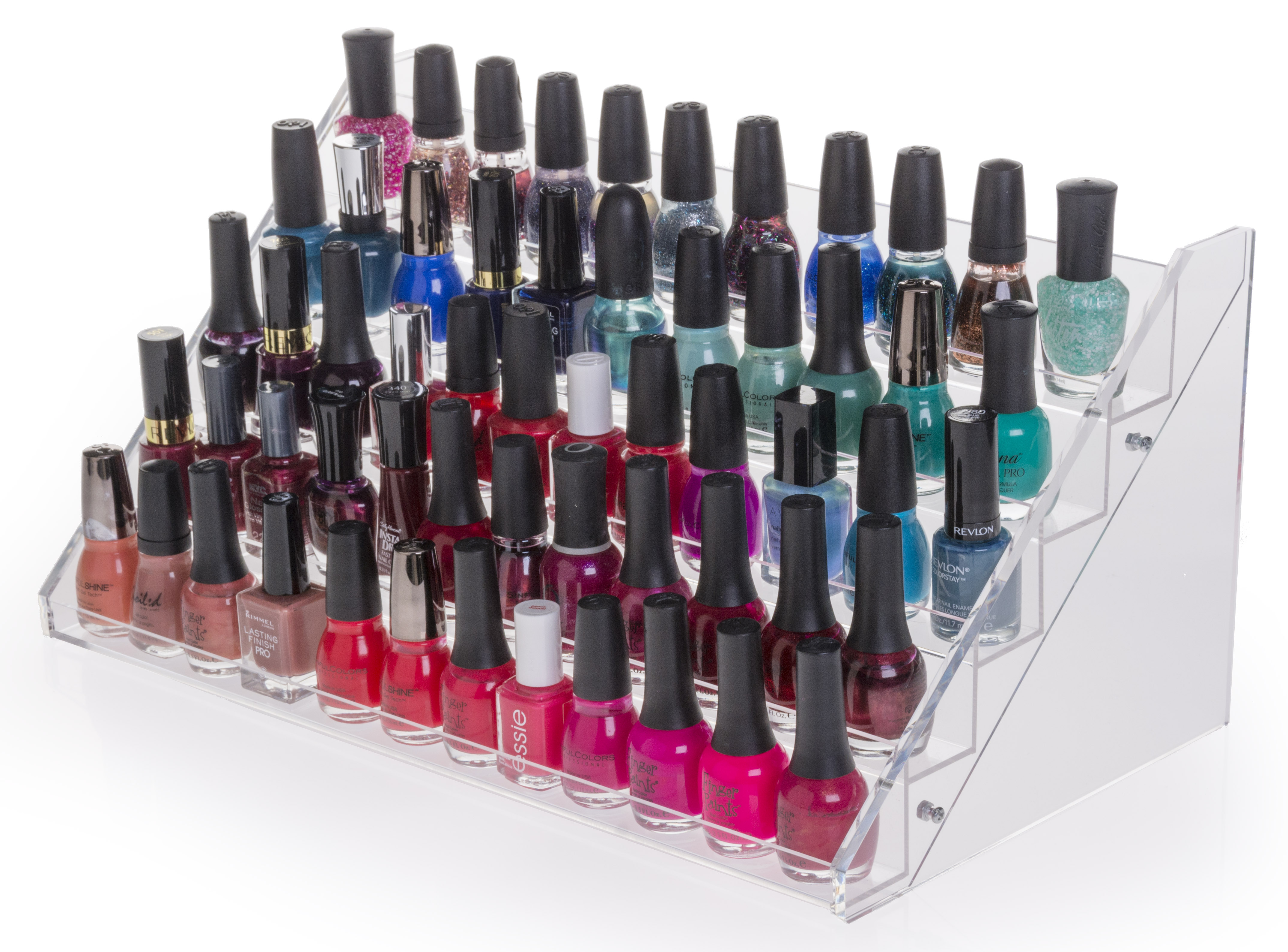 Nail Polish Stand | Stepped Design Countertop Organizer