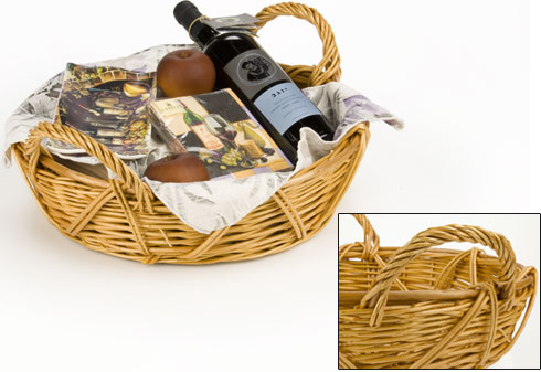 Natural Wicker or Willow Retail Baskets