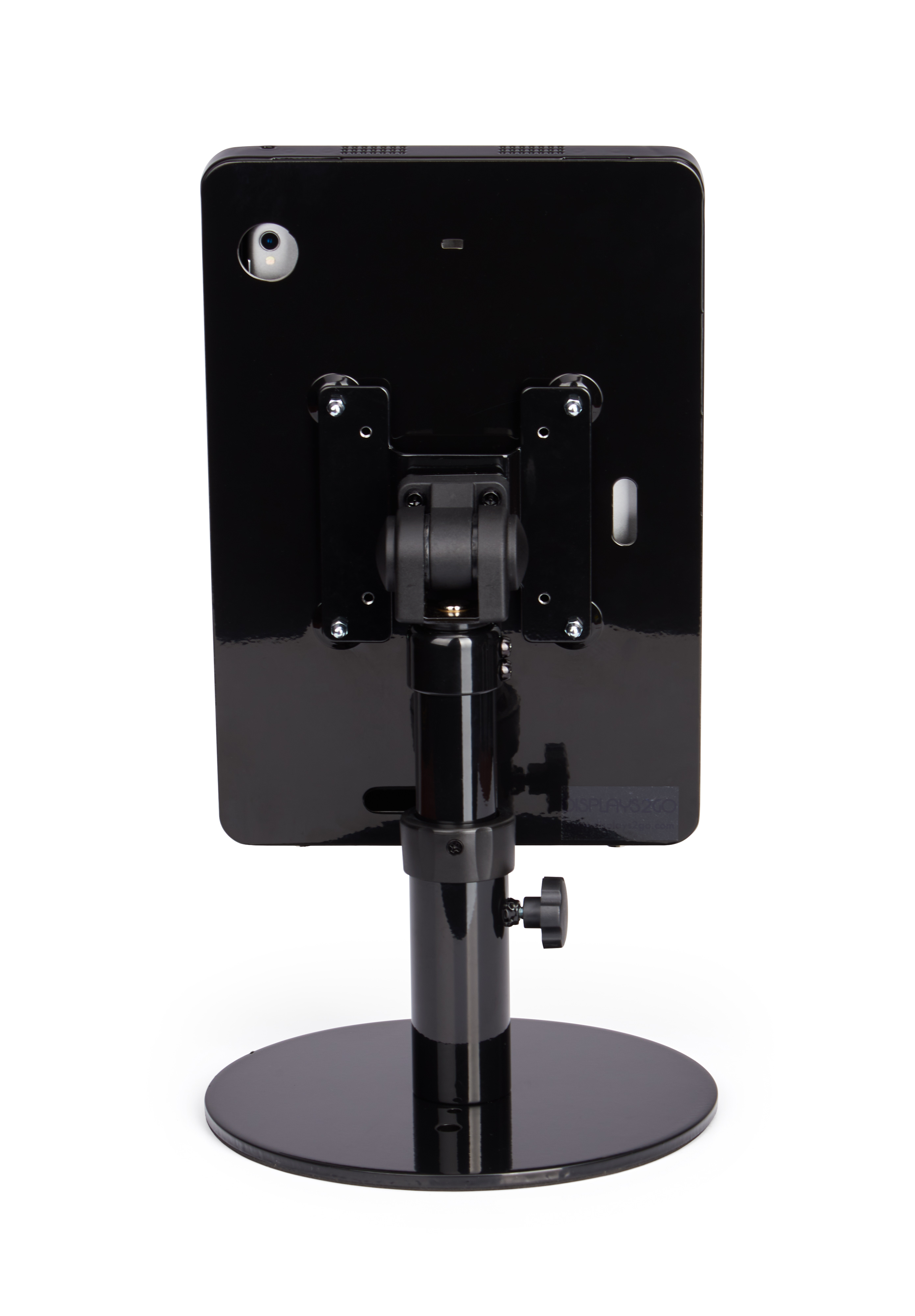 Navigator Series iPad Counter Stand, Hidden Home Button - Black or Silver - Image 3