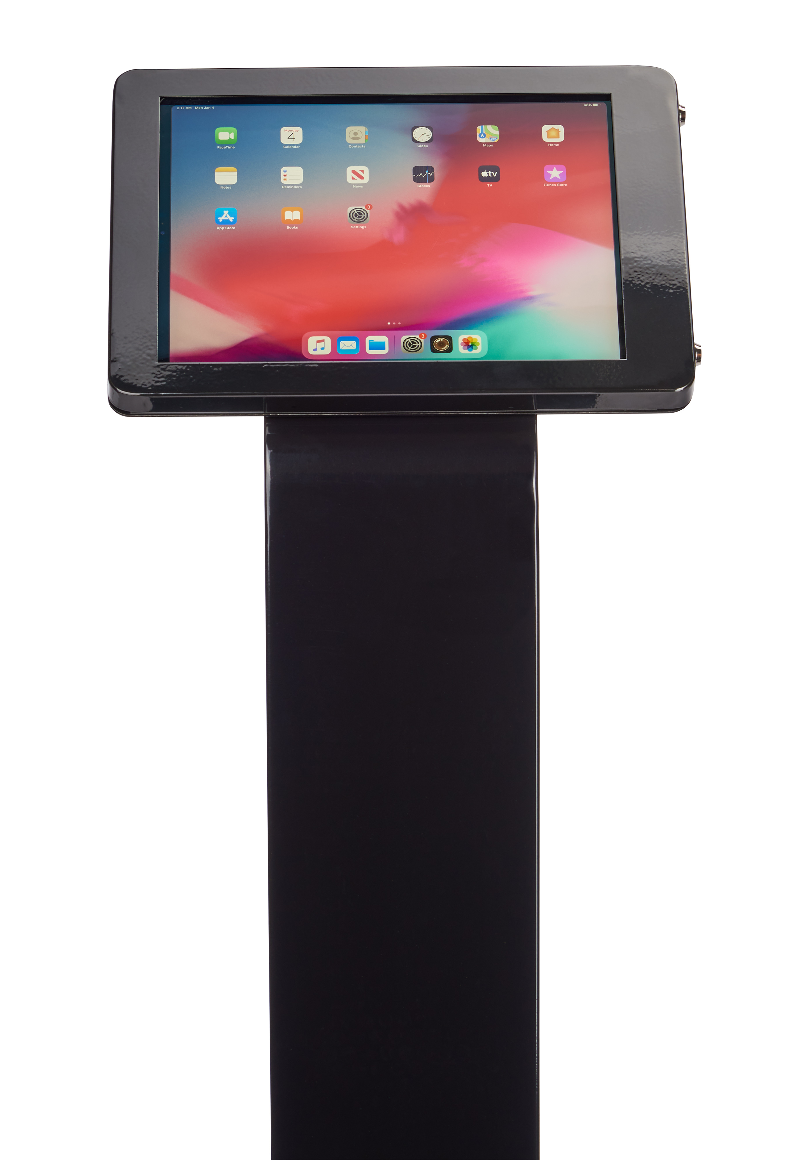 Rotating Standing iPad Floor Kiosk | Supports iPad Pro 12.9