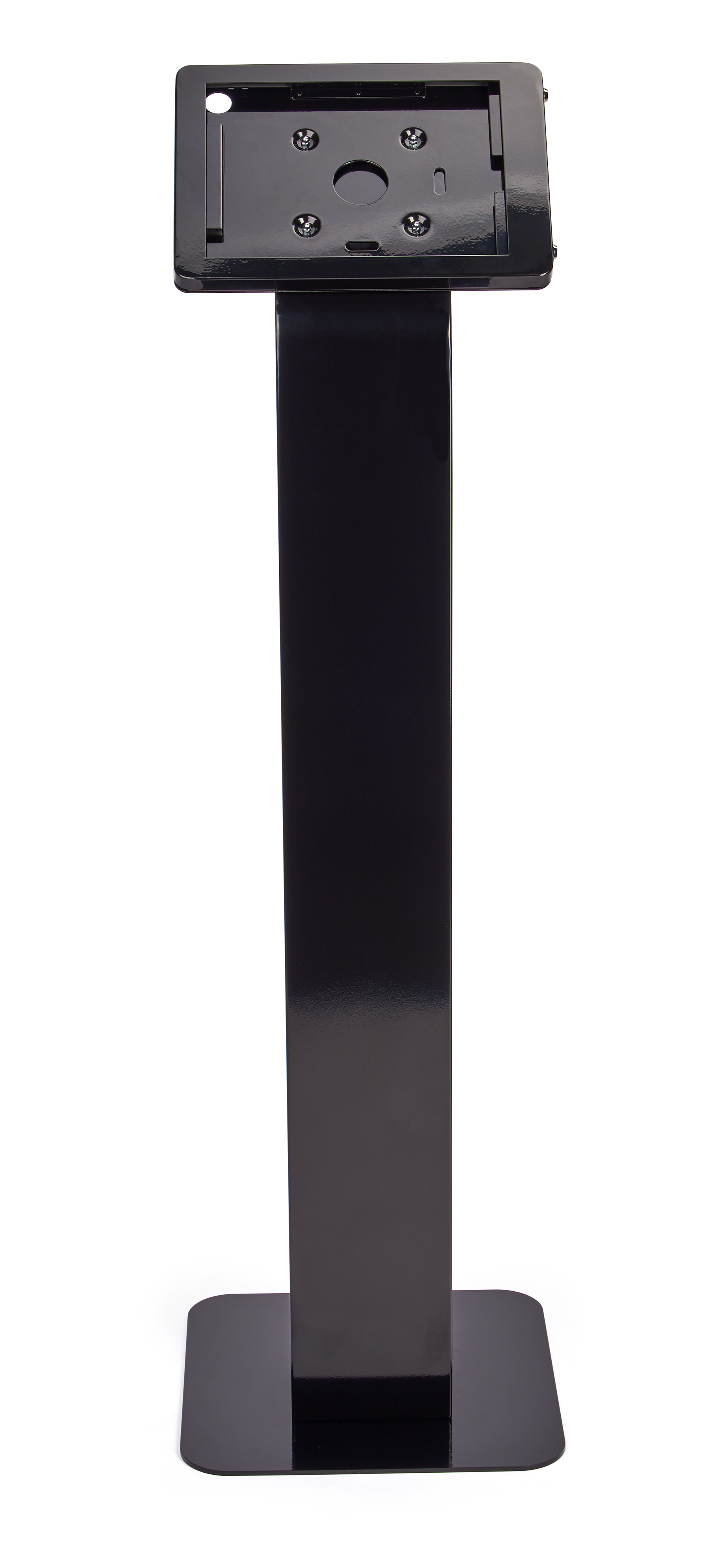 Navigator Series iPad Pro 12.9 Floor Stand w/ Cable Management - Black or Silver - Image 3