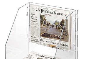 Newspaper Racks & Stands | Plastic, Wood, Wire & Metal