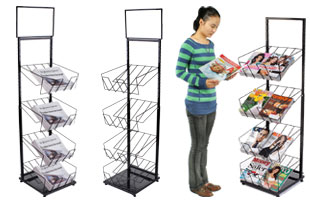 Newspaper Distribution Racks Newspaper Racks for Sale | Retail Newsprint Holders & Stands