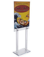 2-Sided Exhibit Poster Stands