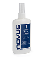 NOVUS acrylic cleaning solution with eight ounce spray bottle