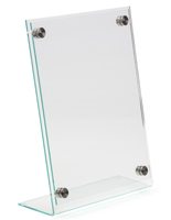 Clear Professional Acrylic Sign Holder