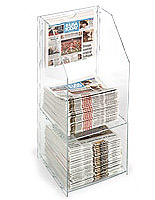 newspaper rack