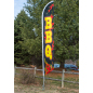 Advertising “BBQ” Banner Flag
