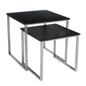 Nesting Tables, Square, Set of 2 - Black - Image 4