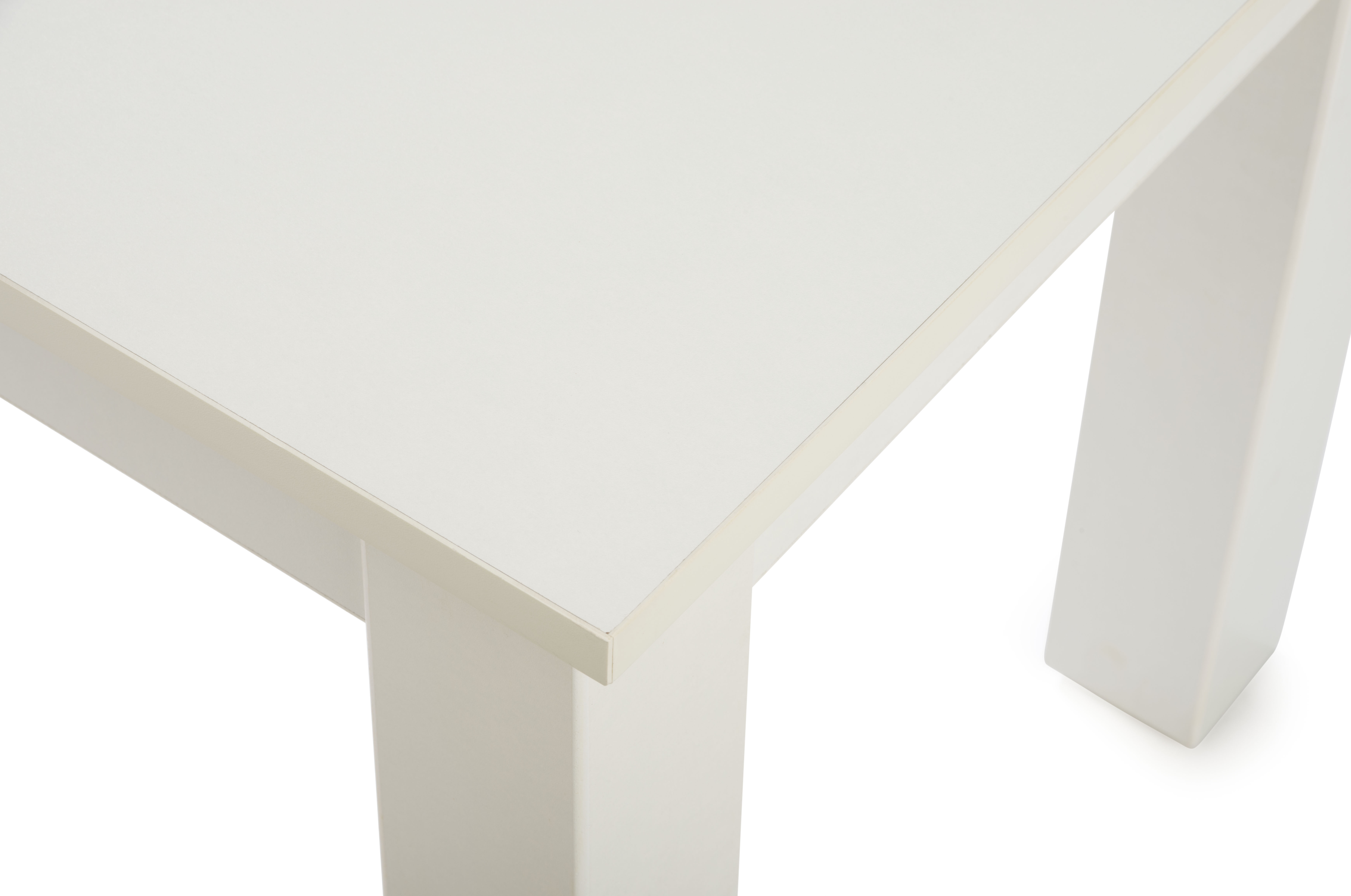 Nesting Tables, Rectangular, Set of 2, 45” Wide Large Table - White - Image 3