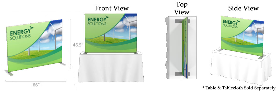 Custom Table Top Display Advertising