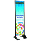 20” x 72” Black Permanent Banner Stand with Single Sided Graphic