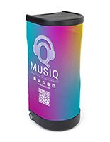Case to counter conversion kit with modern design to fit into any professional environment