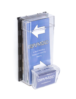 Outdoor Leaflet Dispenser With Business Card Box