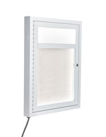 illuminated outdoor weatherproof bulletin boards