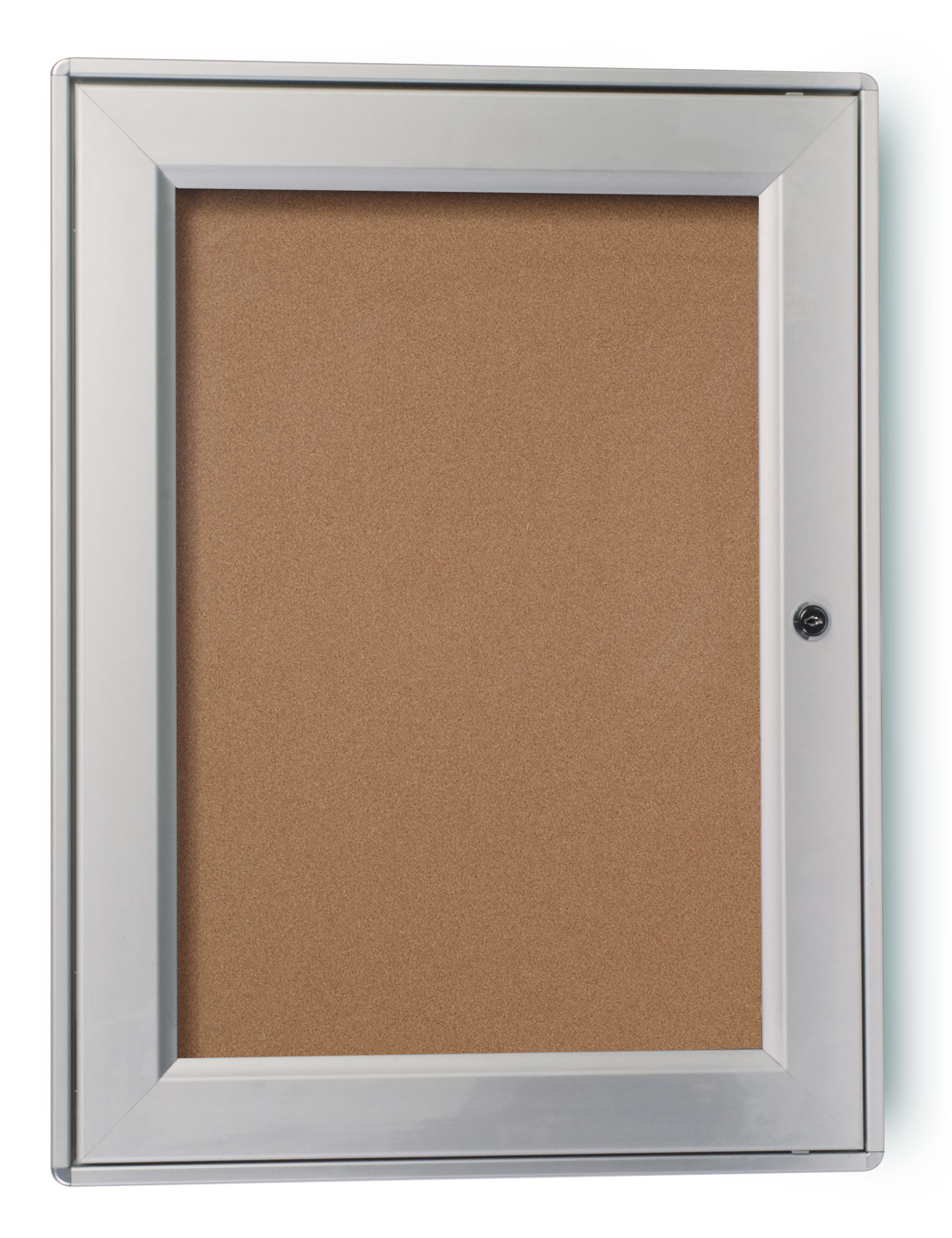 Outdoor Corkboard | Locking Display With Cork Surface