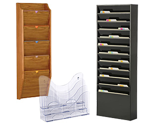 Wall Mount Office File Holders