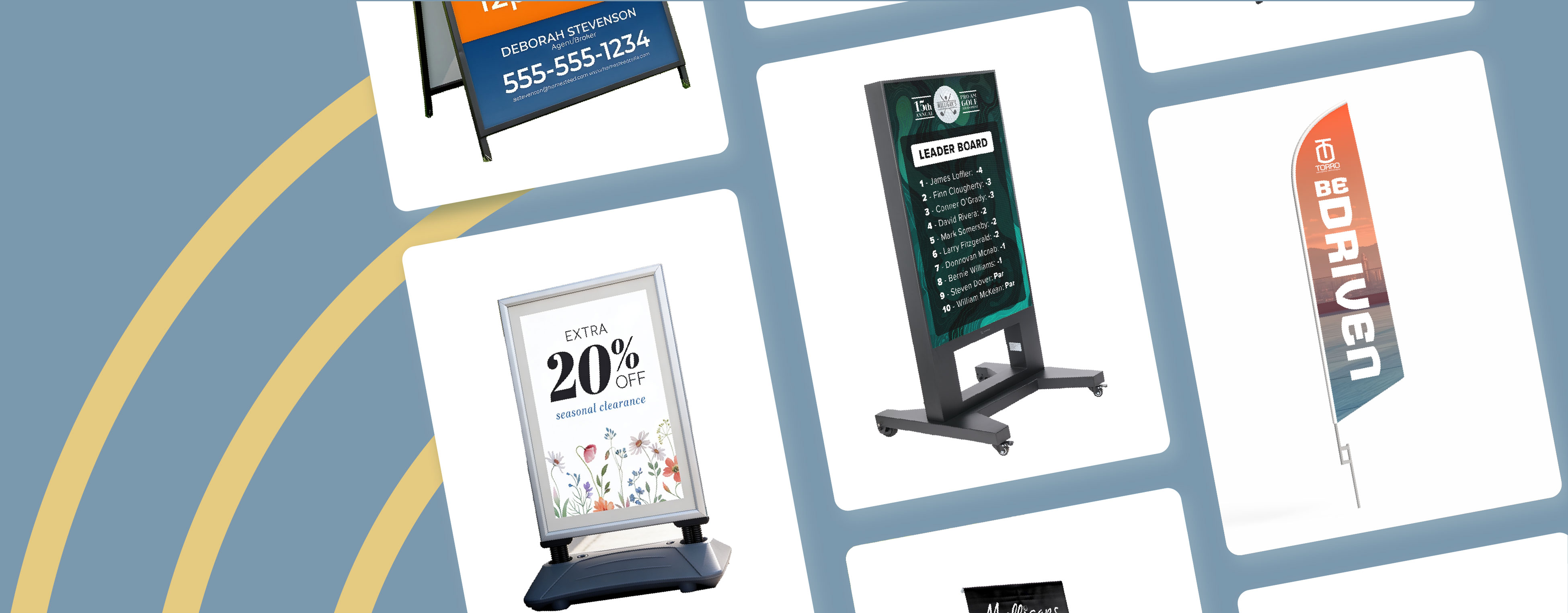 Outdoor Signage Background