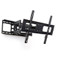 Outdoor articulating TV mount for seasonal patio use